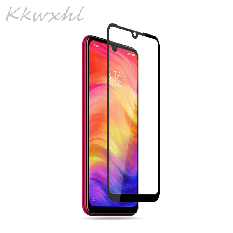 Для Xiaomi Redmi 7 Защитное стекло для экрана полное покрытие армированное закаленное