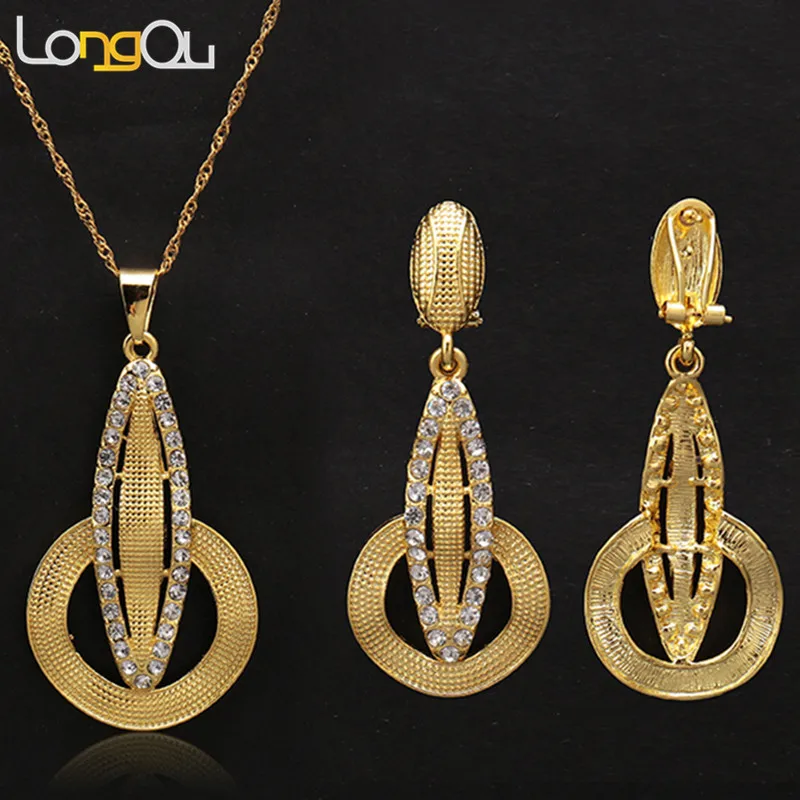 

Wholesale summer Fashion Africa bead Jewelry Long Drop Dangle Women's Earrings pendant Jewelry set For Wedding Party Daily Wear