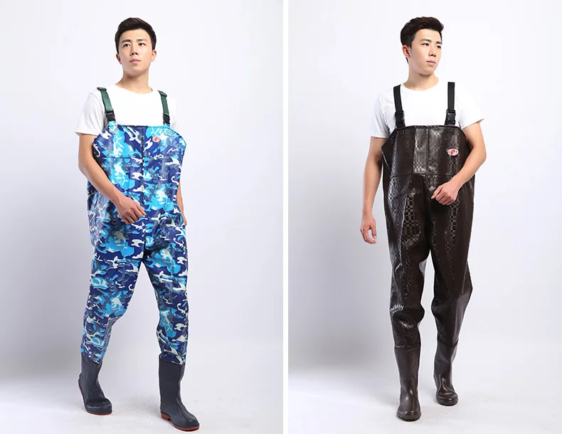 “ Sapatos de Couro Calça Botas Limícolas Pesca Fundo
