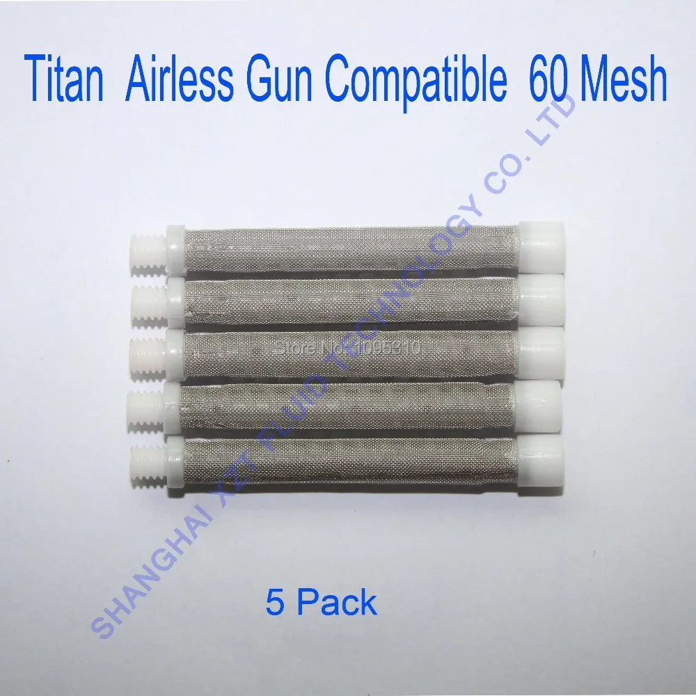 Airless spray gun filter 60 mesh(5 PACK) for Titan in Instrument Parts