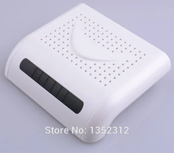 

Free shipping 4 pcs/lot 120*140*30mm plastic enclosure for electronic router box with holes plastic case network cabinet