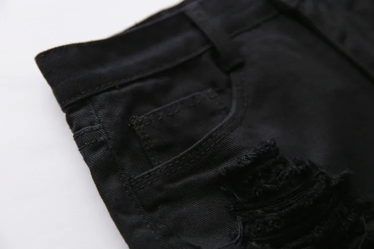 Новое поступление кисточкой рваные Ретро Высокая талия выстиранный джинс шорты для женщин Повседневное летние для