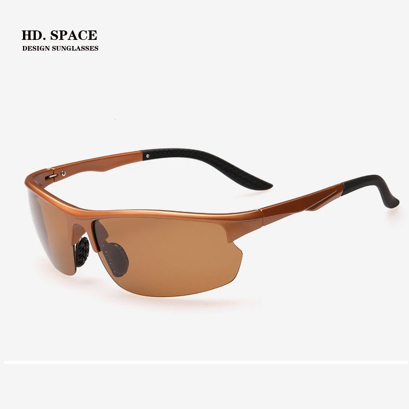 

TR90 men Polarized Sunglasses Aluminum magnesium polarization Sports glasses fishing sunglasses men driving glasses