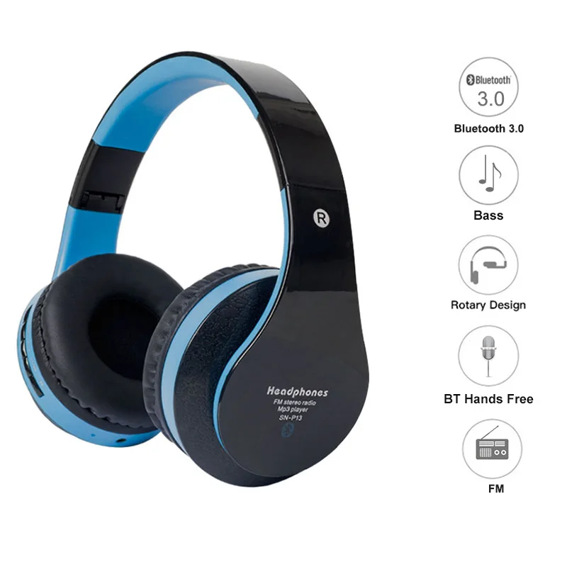 LNBEI Wireless Bluetooth Headphone Sport Earphone Gaming