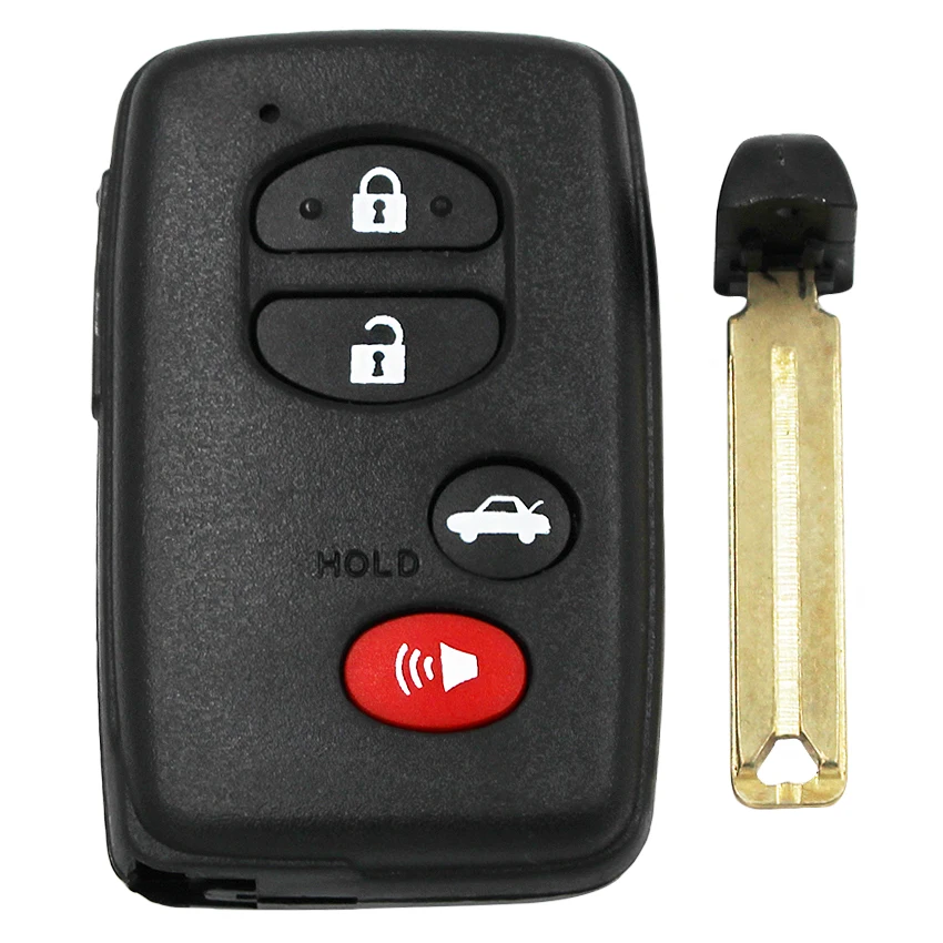 3+ 1/4 кнопки ключ дистанционного управления чехол дистанционного ключа оболочки Корпус для Toyota Avalon Camry Highlander RAV4 Corolla Venza с режиссерский очистительные полосы