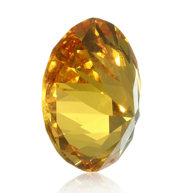 KiWarm 10x14 мм необработанный драгоценный камень желтый сапфир овальной формы AAA натуральный драгоценный камень россыпью Алмаз DIY Ювелирные изделия Свадебные декоративные поделки