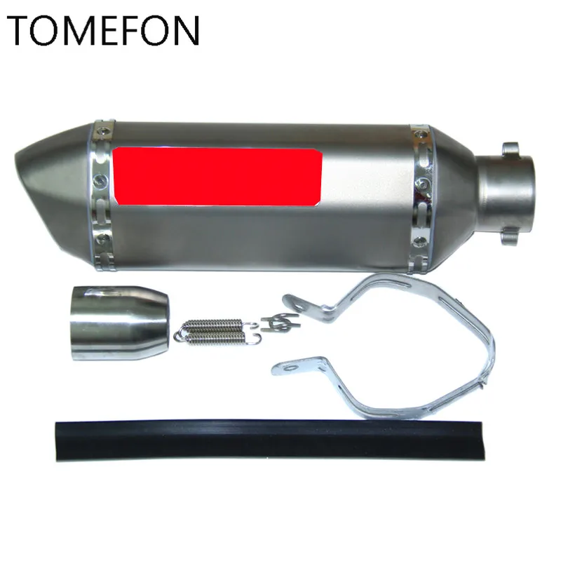 

Universal Motorcycle Exhaust Modify Akrapovic Exhaust escape moto with DB killler and sticker for KAWASA Z750 Z800 FZ Z1000 KTM