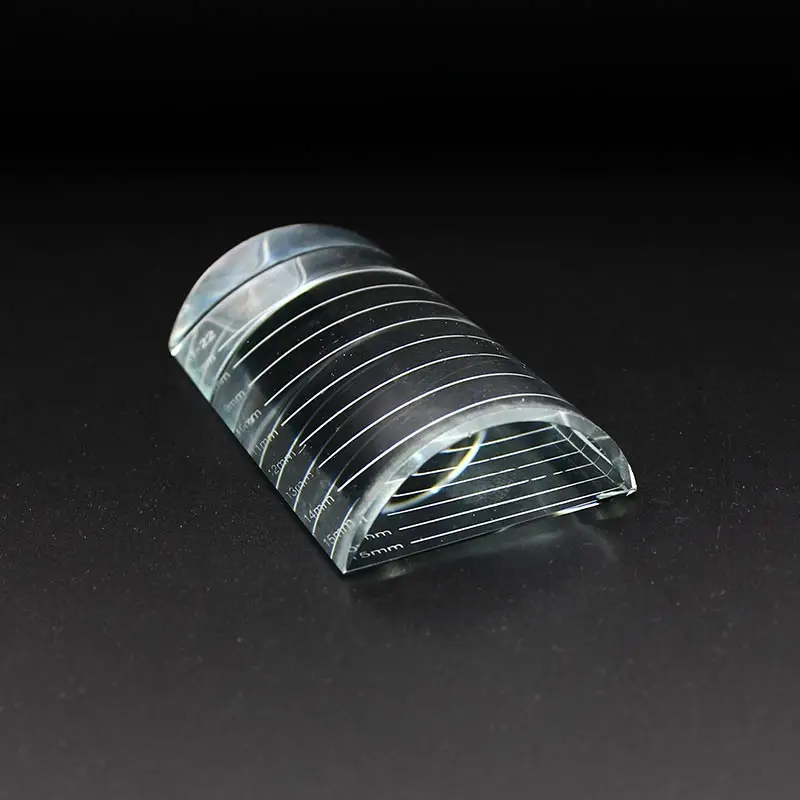 См полукруглый прозрачный кристалл мост ресницы держатель для наращивания ресниц прививка инструмент или клей размещения