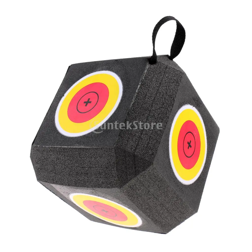 Archery 3D Block Target Cube Self Recovery XPE Foam Hunting Shooting Practice for all Arrow Types