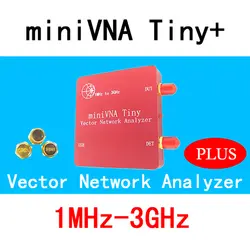 VNA 1 м-3 ГГц Z векторный сетевой анализатор miniVNA Tiny + VHF/UHF/NFC/RFID RF антенный анализатор генератор сигналов SWR/S-Parameter/Smith