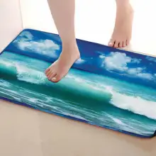 Прибой стиль Коврики для улицы, смешной Противоскользящий коврик для ванной, дверные коврики, дверные коврики под входную дверь