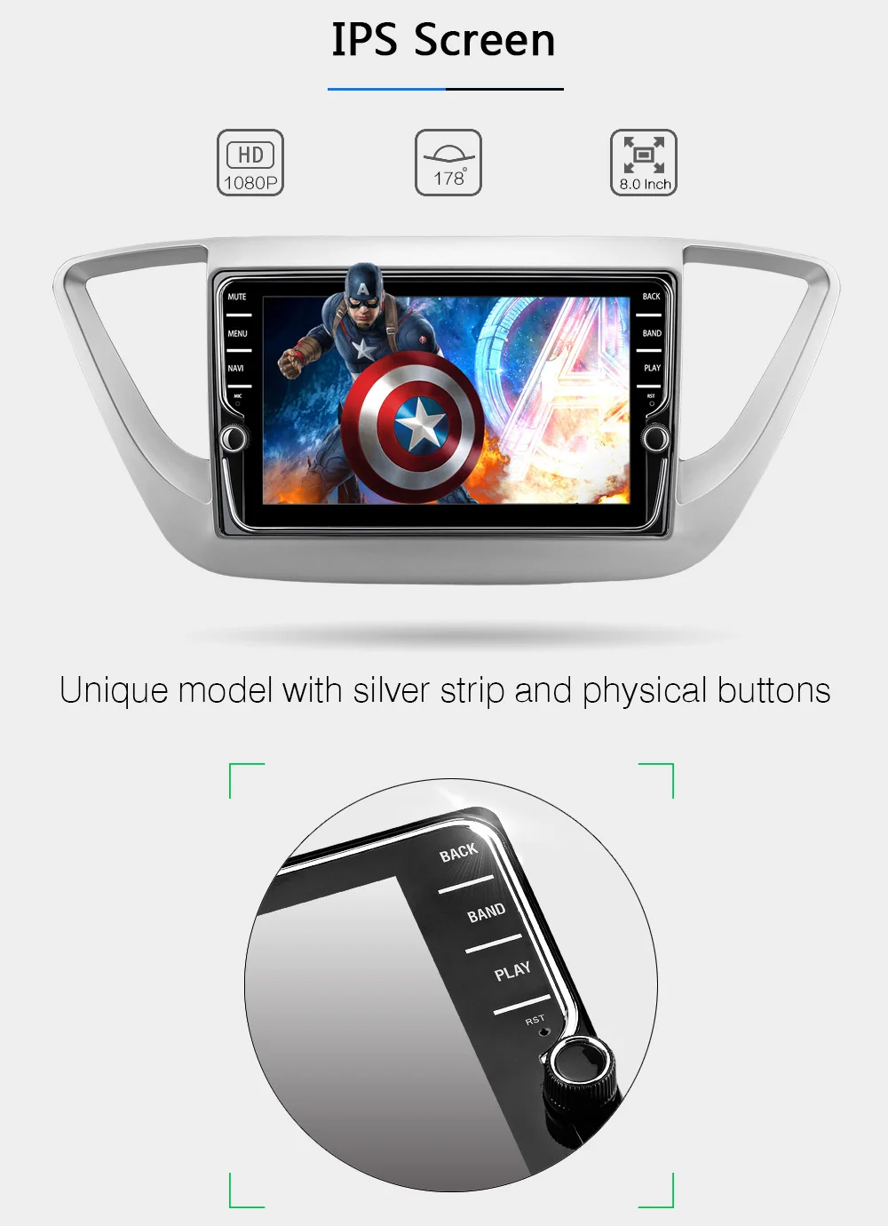 Top Funrover 2 din Car Multimedia DVD GPS Player stereo For Hyundai Verna Solaris Accent 2017 2018 Car Radio tape recorder headunit 12