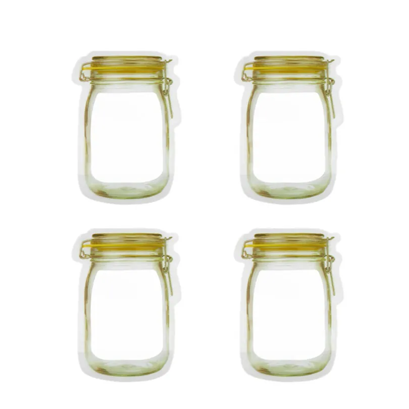 4PCs Zipper Bags Reusable Snack Saver Bag Leakproof Food Sandwich Storage Bags for Travel Kids Kitchen tools #3m05 (10)