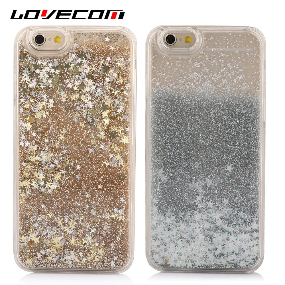 For iphone 5 5S SE Case Luxury Dynamic Liquid Glitter Star
