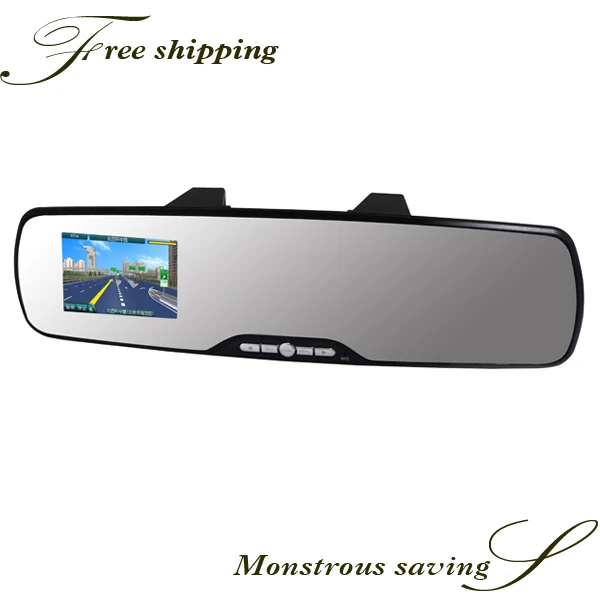 New adjustable universal car auxiliary mirror Car rearview mirror dvr rear view mirror hanging