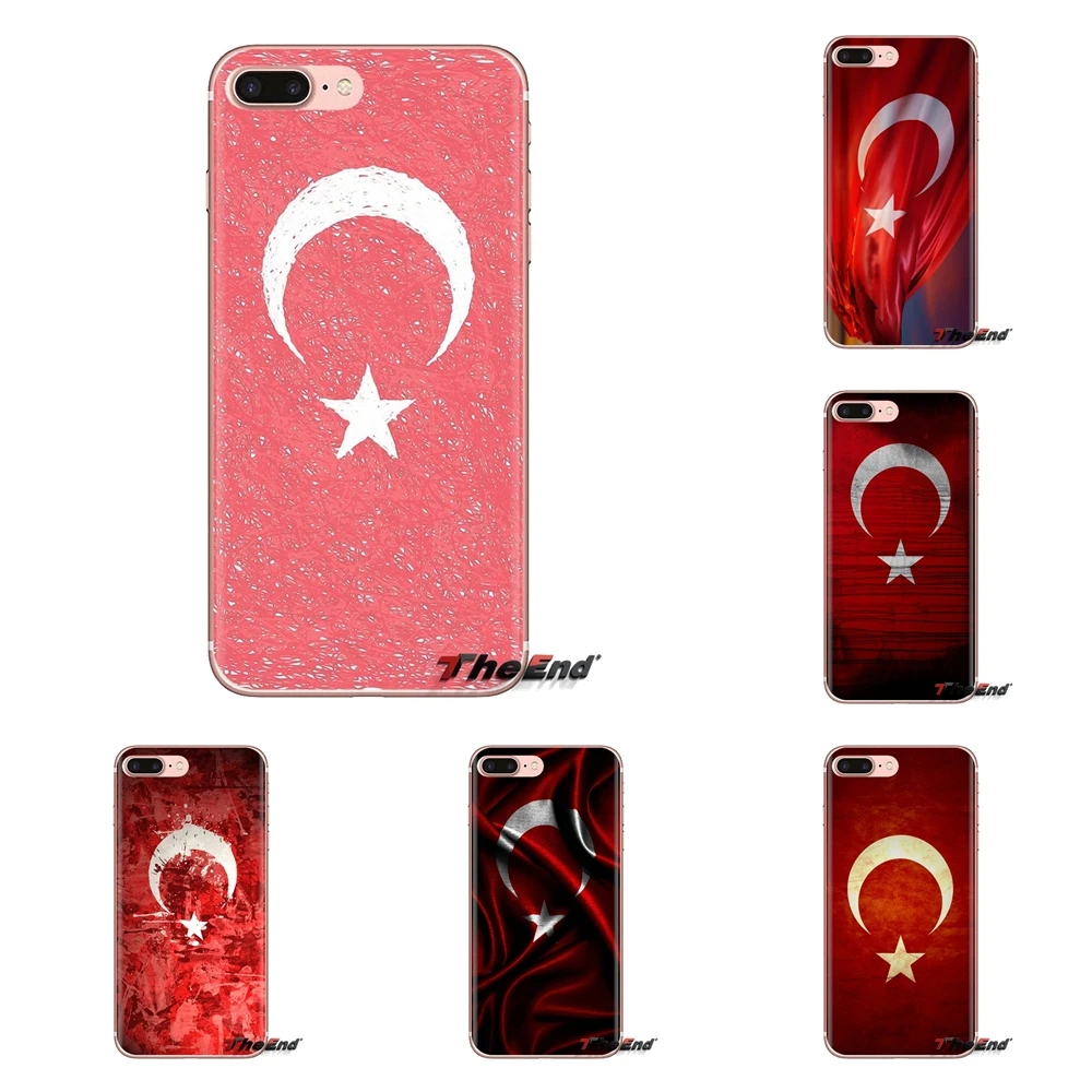 

Retro TR Republic of Turkey Flag TPU Shell Cover For Huawei G7 G8 P7 P8 P9 P10 P20 P30 Lite Mini Pro P Smart Plus 2017 2018 2019