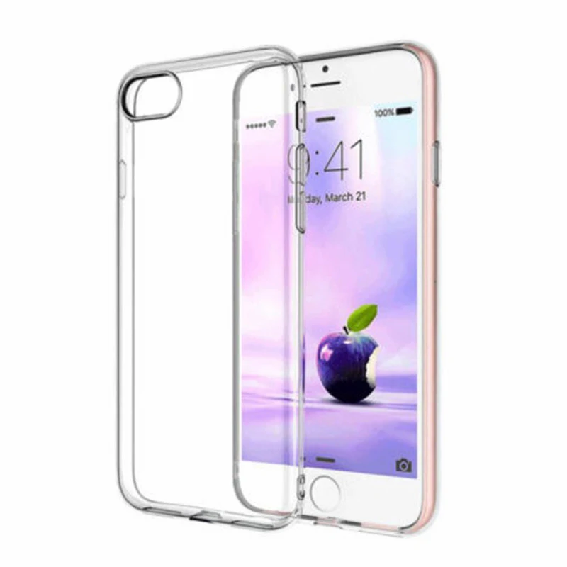 Прозрачный чехол из ТПУ для iPhone 11 Pro MAX силиконовый защитный прозрачный мягкий 5 6 7
