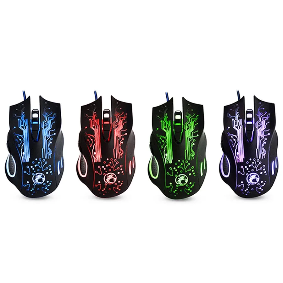 X9 5000DPI LED Optical USB Wired Gaming Mouse  (8)