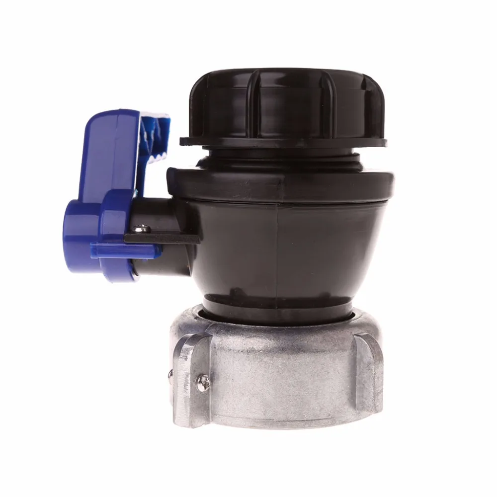 IBC сливной штуцер шаровой клапан дренажный адаптер 2,95 "грубая нить водопроводные клапаны клапан Запчасти