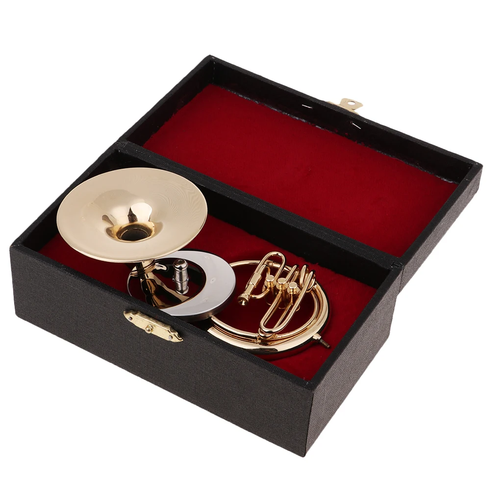 1:6 Sousaphone Brass Wind Instrument with Case for 12