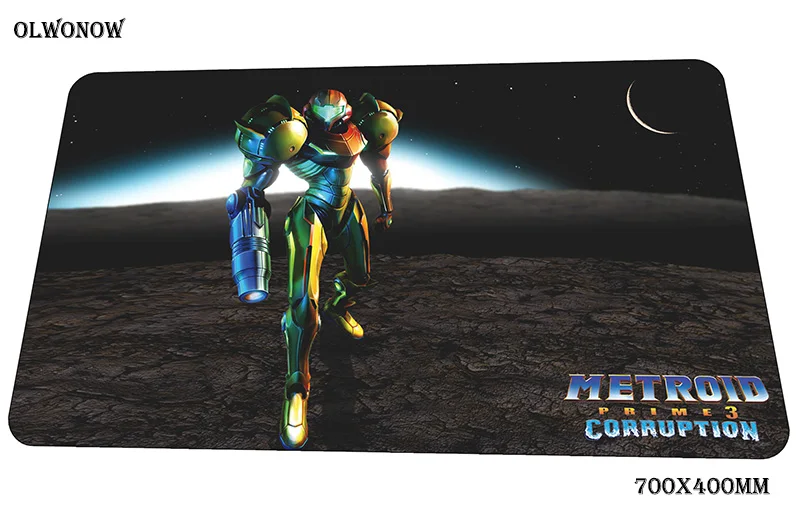 Metroid коврик для мыши 700x400x3 мм игровой коврик для мыши большой коврик для геймера на день рождения компьютерная настольная клавиатура со встроенной мышью Domineering игровые коврики - Цвет: size 700x400x3mm