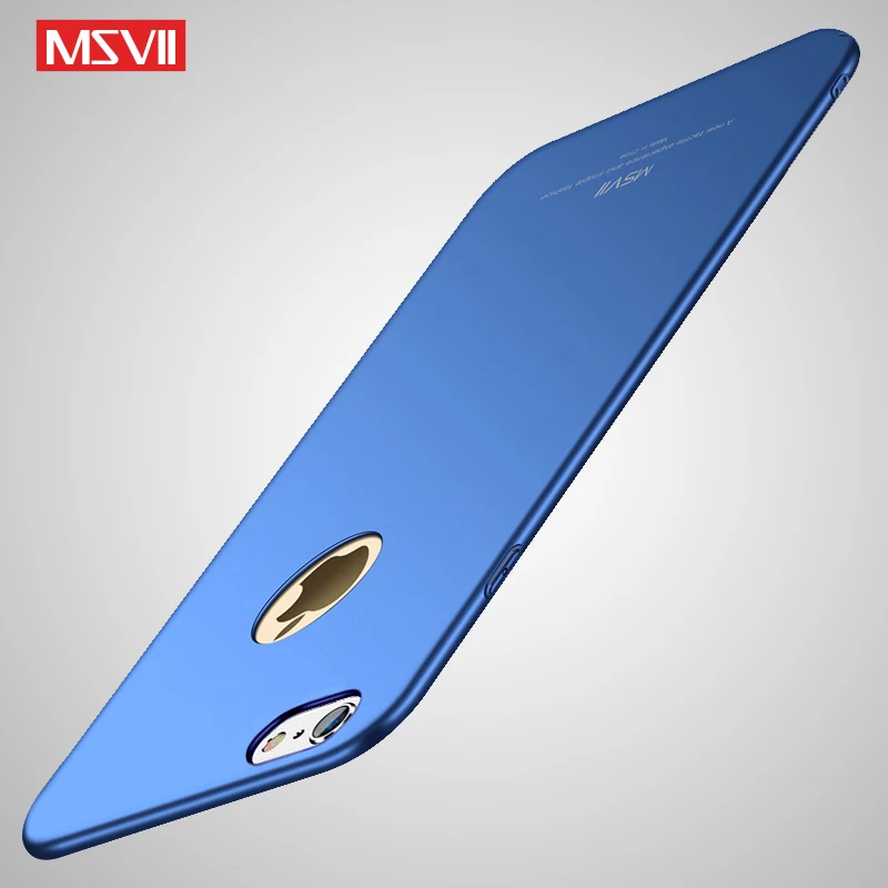 

For iphone 6S plus Case Cover Msvii Silm Scrub Cover For iPhone 6 Plus PC Back Cover For iphone 6 s plus Cases For iPhone6 cases