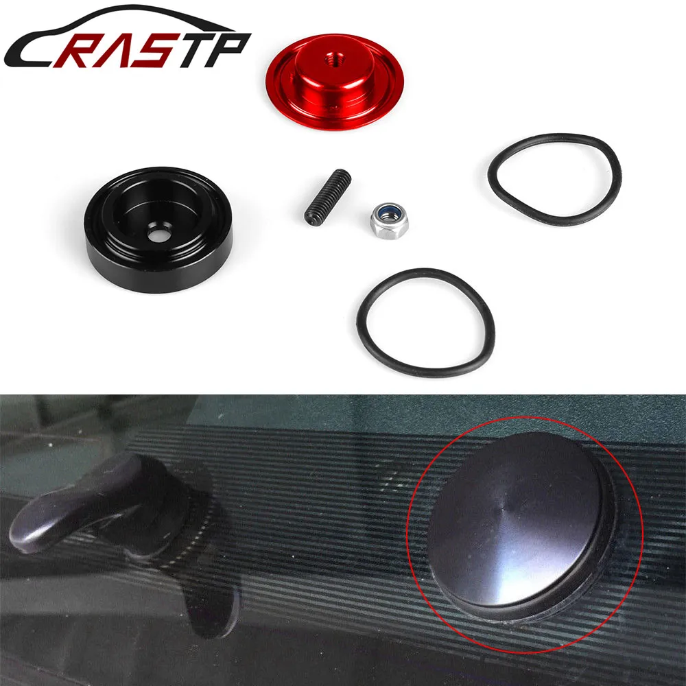 RASTP Rear Wiper Delete Kit Block Off Plug Cap For Honda Civic Acura