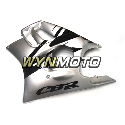 Полный обтекатели для Honda CBR600F3 1995-1996 год впрыск АБС пластмасса F3 95 96 тела Наборы мотоцикл черный, серебристый цвет обтекатель для корпуса