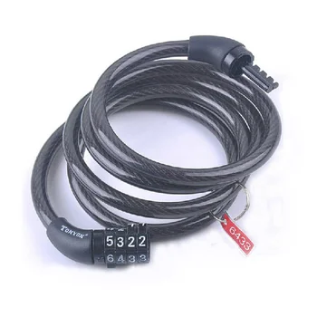 

Universal TY532 Bike Anti-theft Lock Mountain Bike Portable Code Lock Circle Lock Wire Lock 180g