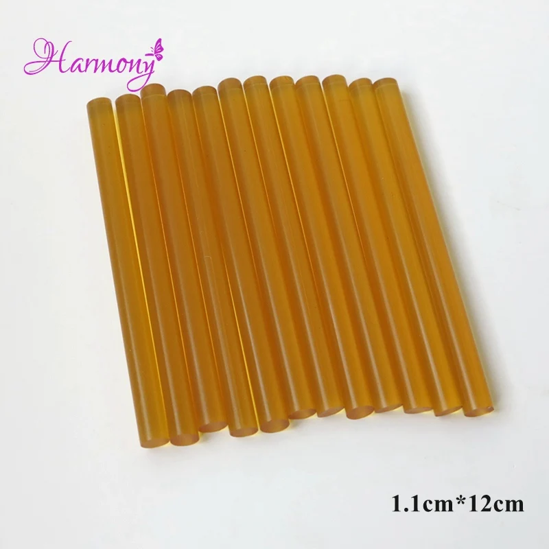 Harmony Plus Hair 10pcs/bag Keratin Glue Sticks for pre-bonded hair extensions glue, fusion glue 3 colors 1.1cm* 12cm