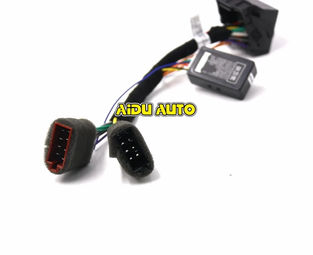 RCD330 Plus Plug& Play ISO Quadlock Кабель-адаптер с декодером CANBUS симулятор для VW Golf VI Jetta 5 6 MK5 MK6 Passat B6 Polo