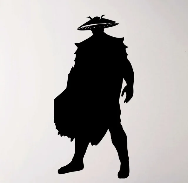 Настенная Наклейка Raiden Mortal Kombat Виниловая наклейка домашний дизайн интерьера