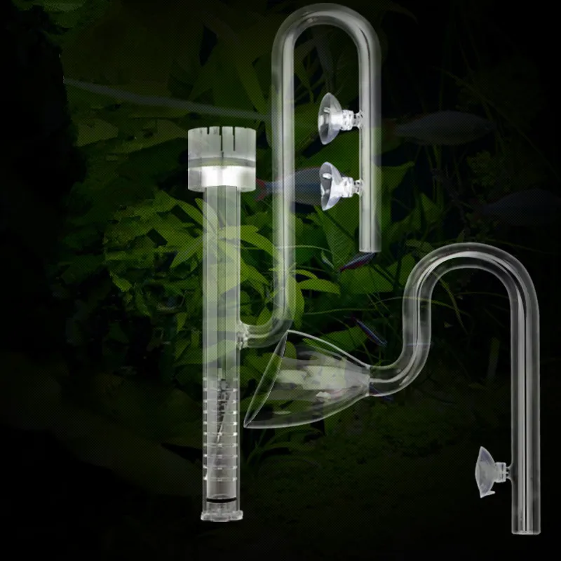 

Aquarium ADA Style Inflow Outflow Lily Water Pipe Set Surface Oil-film skimmer Fish Tank Filter Air Tube Hose 12/16mm 16/22mm