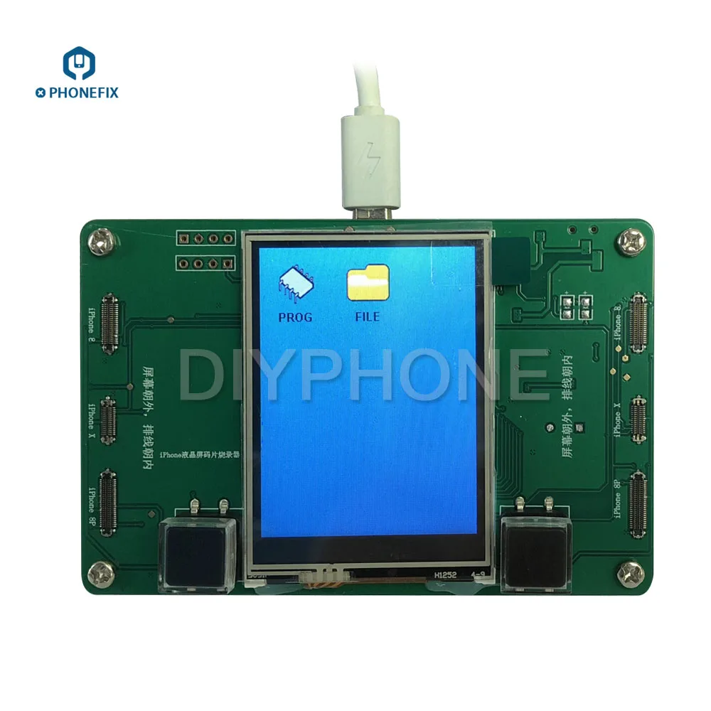 

PHONEFIX LCD Screen EEPROM Photosensitive Data Programmer Read Write Tool for iPhone 8 8P X LCD Screen Light Sensor Vibration
