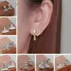 Boucles d'oreilles Slavic Hammer of Thor pour femmes, boucles d'oreilles nordiques, Mjolnir Viking, bijoux Punk, pendentif hache, Kolovrat, boucles d'oreilles, tendance 2022 ► Photo 1/6