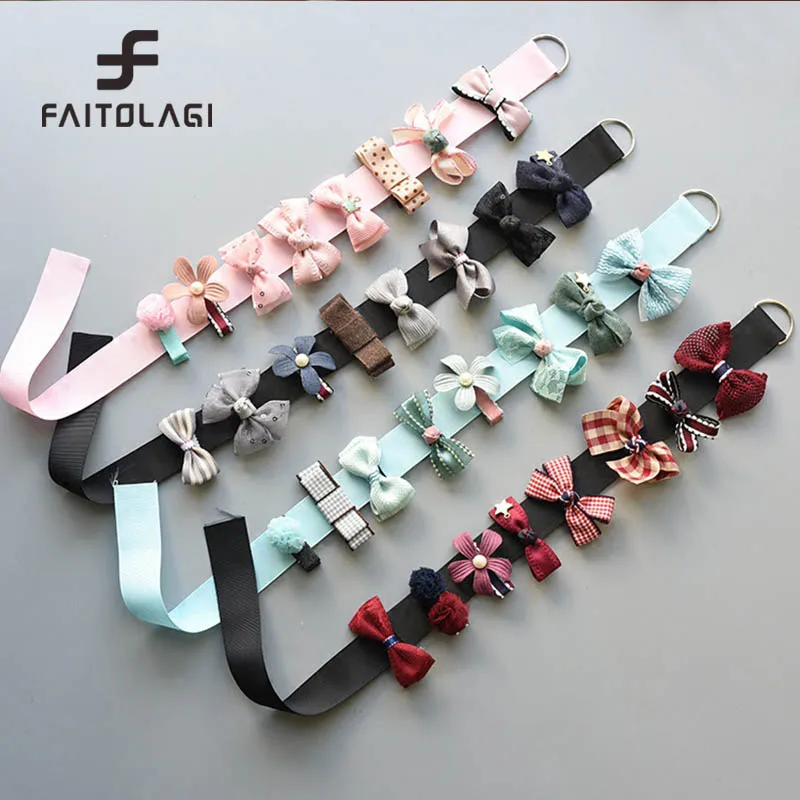 10/18/24 шт из ленты для маленьких девочек Корона Луки заколки волос аксессуары