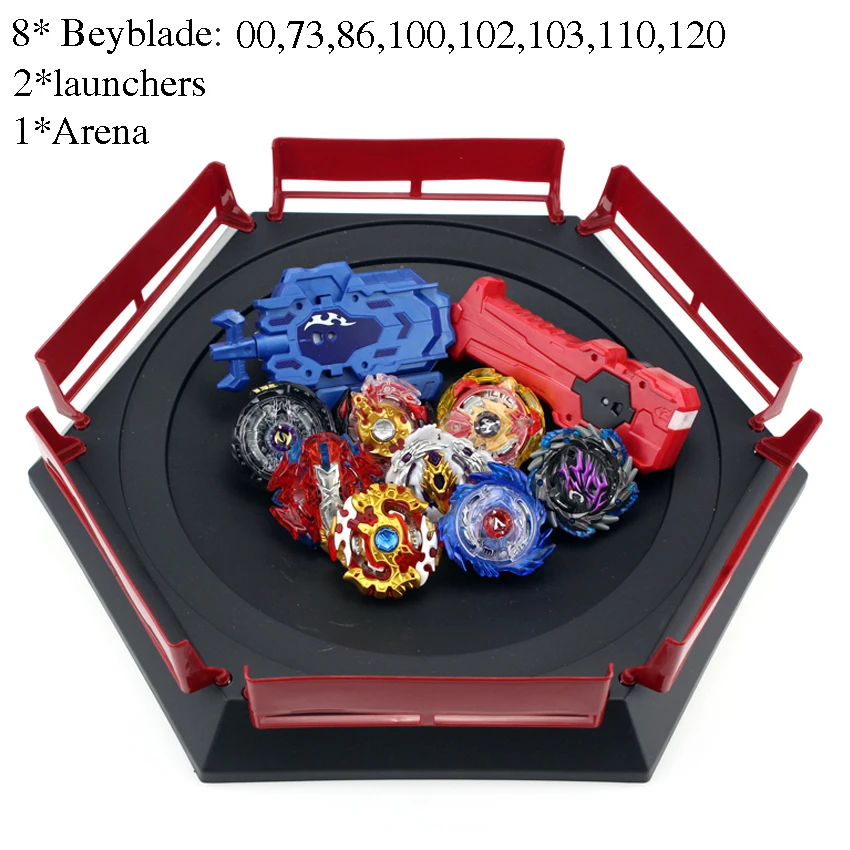 Топы Beyblade Burst набор игрушек Beyblades Арена Bayblade металлический гироскоп с пусковым устройством спиннинг Топ Bey Blade игрушки