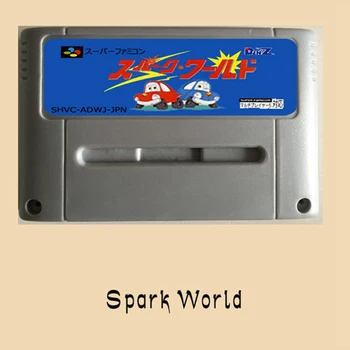 

Spark World 16 bit Big Gray Game Card For 46pin Game Player