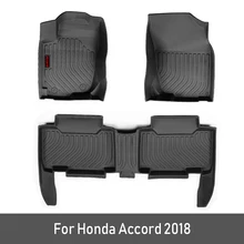 Новые TPE пользовательские автомобильные коврики для Honda Accord 10th аксессуары Accord колодки для ног автомобильный коврик Стайлинг