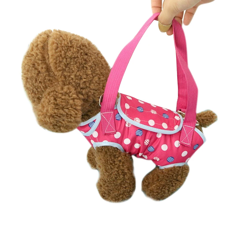 

Portable Pet Carrier Dot Bag Multi-Function Oxford Cloth Dog Sling Handbag Travel Puppy Shoulder Bag For Small Dogs Harness