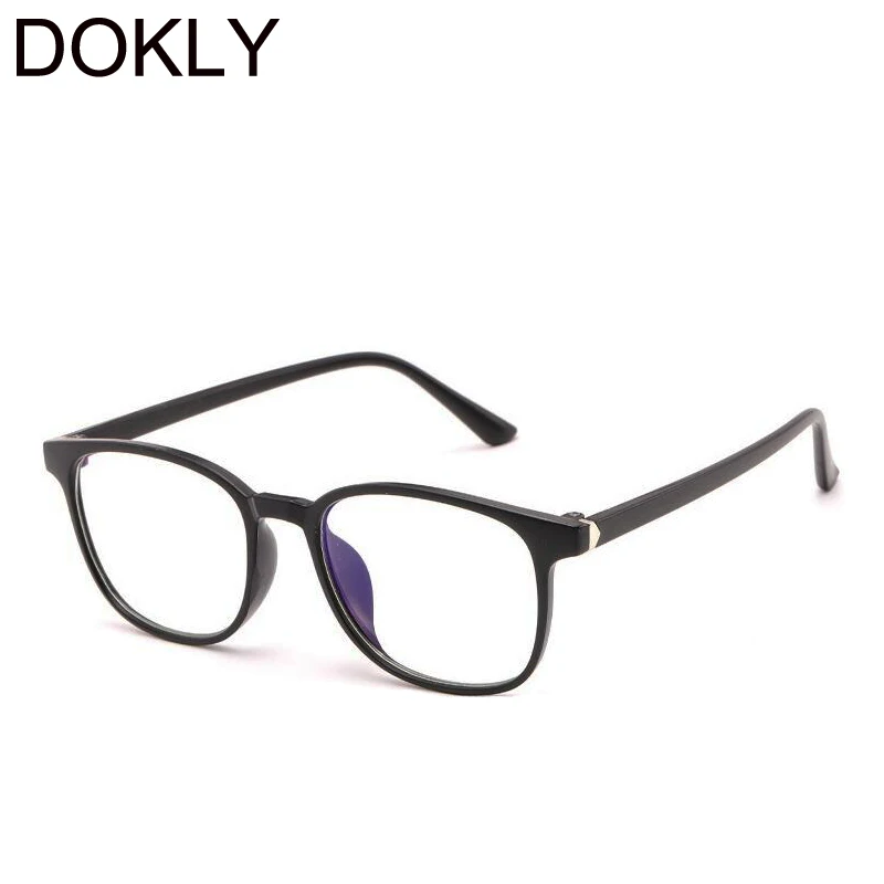 DOKLY 2018 модные женские очки оправа мужские винтажные круглые прозрачные