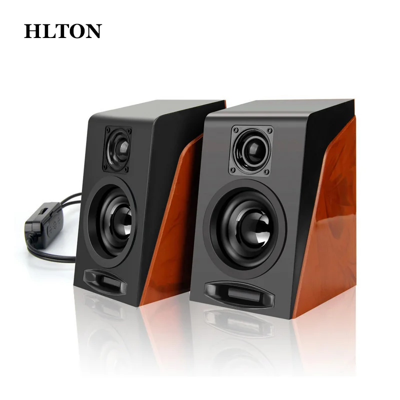 Portable USB Stereo Subwoofer Speaker Multimedia Computer Speaker With 3.5mm Audio Loudspeaker For Laptop Desktop Notebook PC