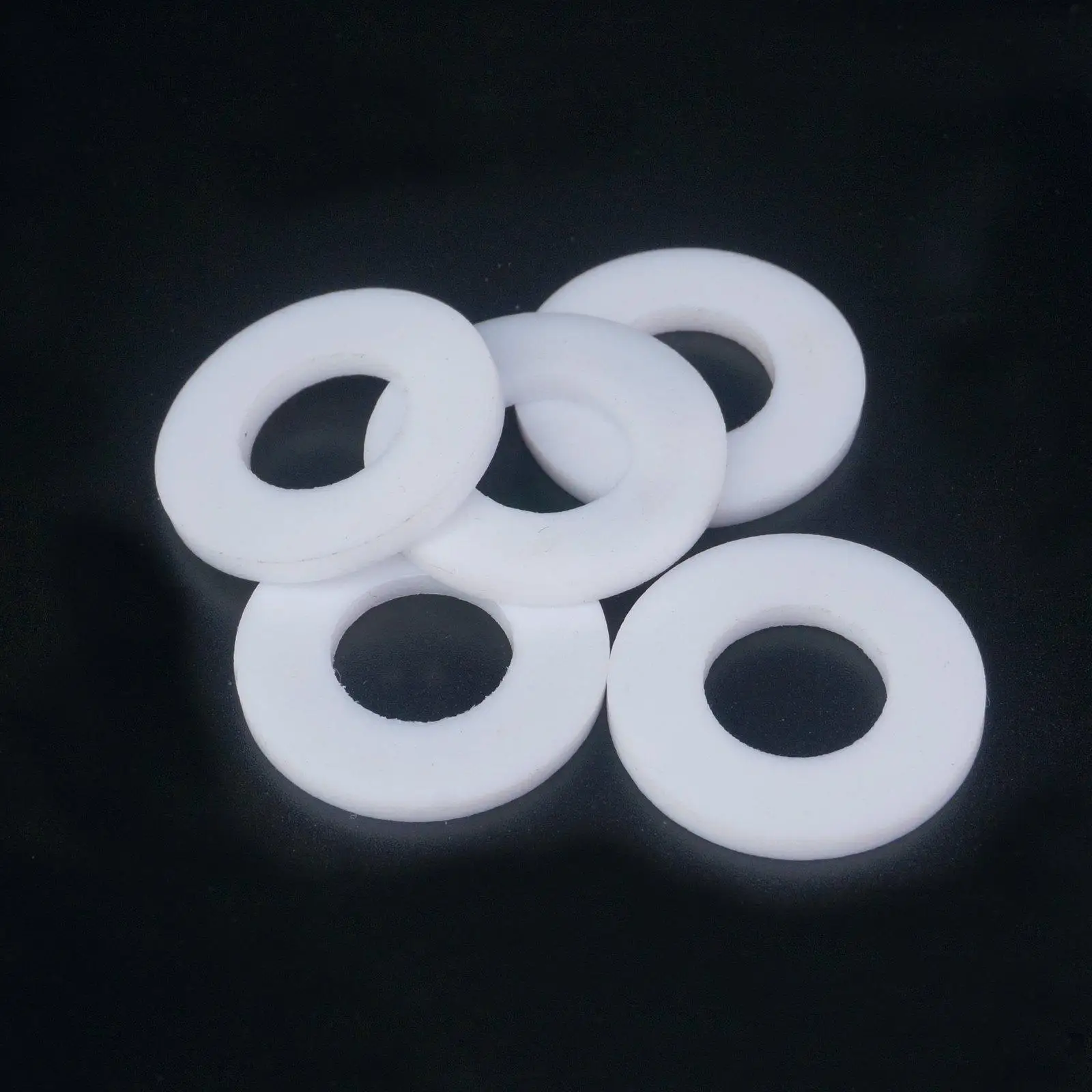 

20 PCS 35x17x3mm PTFE Teflon Flat Washer Gasket Sealing Spacer Food Grade