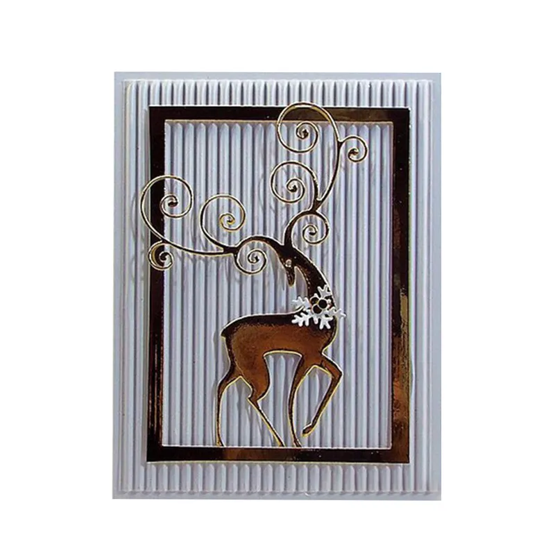 

Reindeer Christmas Die Metal Cutting Dies Animals for Card Making DIY Scrapbooking Album Paper Embossing Craft Die Cut