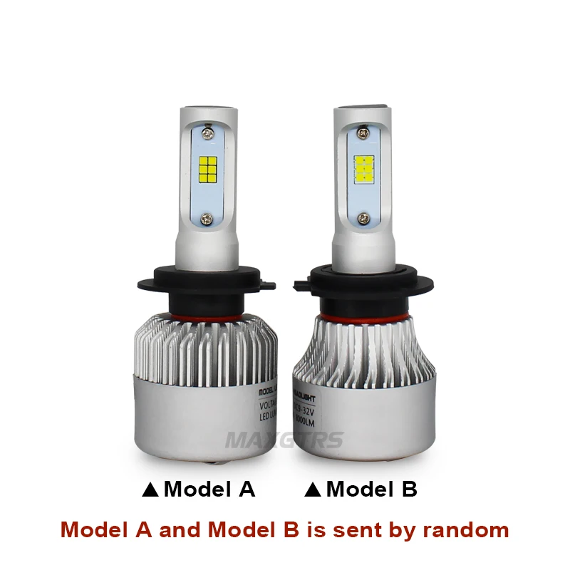 2x H1 H3 H4 H7 H8 H11 HB3 HB4 9005 9012 H16 Canbus CSP COB Led 72 Вт автомобильный головной светильник замена