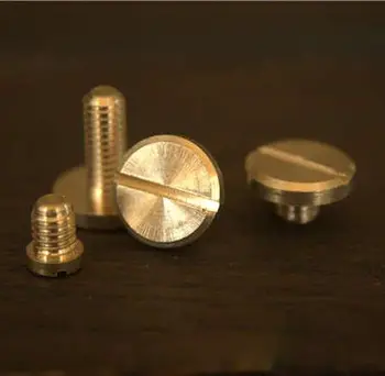 

M3 Flat Head Soltted Socket Screw Pure Brass Screws Belt Bolts
