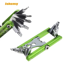 2016 Jakemy bike repair tools Screwdriver, Chain Tool, Wrench repairing Portable tool Bicycle set multitool free shipping