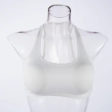 Новое поступление модные, пикантные Для женщин на шнуровке сзади, обрезанный Топ для маек и бюстгальтеров бюстье мягкая бесшовная бюстгальтер для Для женщин