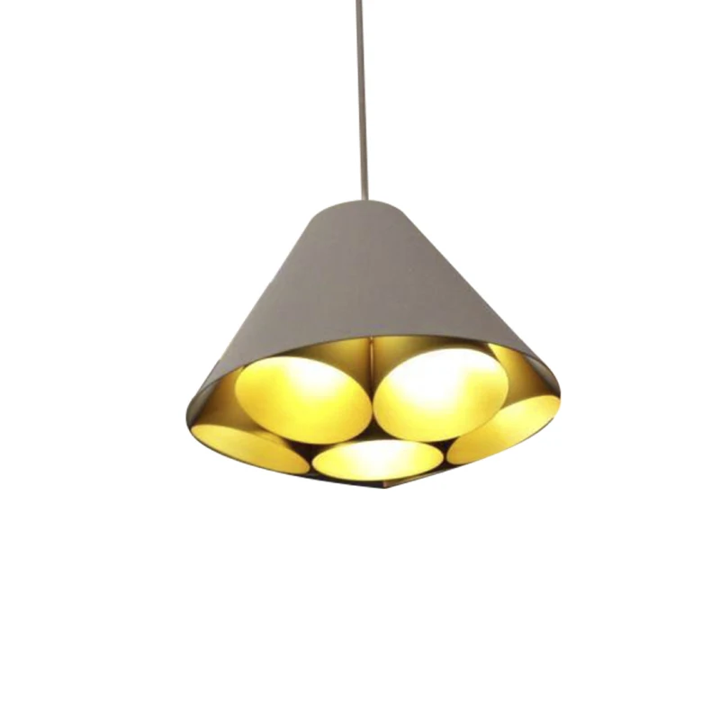

Modern round 5-hole flower metal LED pendant lights for coffee shop bar bedroom loft industrial lamp vintage light free shipping