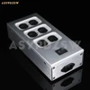 HIFI Aluminum gold-plated phosphor copper US standard power Distributor 6 seats Power supply array socket ► Photo 2/4